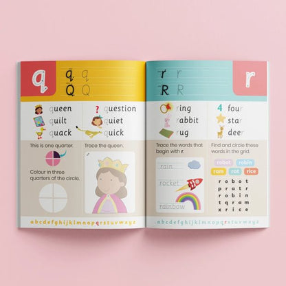 Junior Explorers: Write and Wipe Writing and Spelling Book