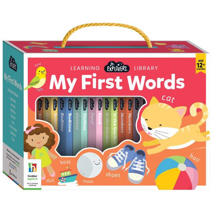 Jr. Explorers My First Words Learning Library Box Set