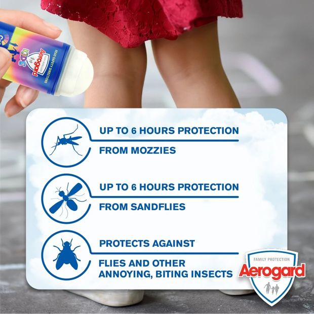 Aerogard Kids Insect Repellent Roll-On 50ml