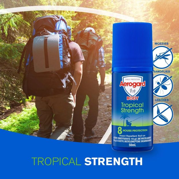 Aerogard Tropical Strength Insect Repellent Roll-On