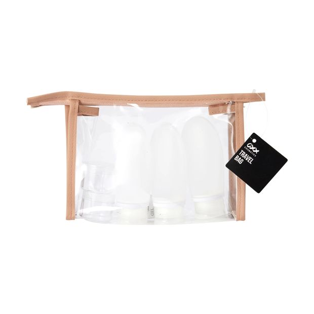 Travel Bag, Nude - OXX Cosmetics