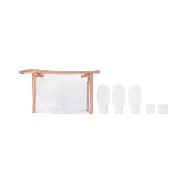 Travel Bag, Nude - OXX Cosmetics