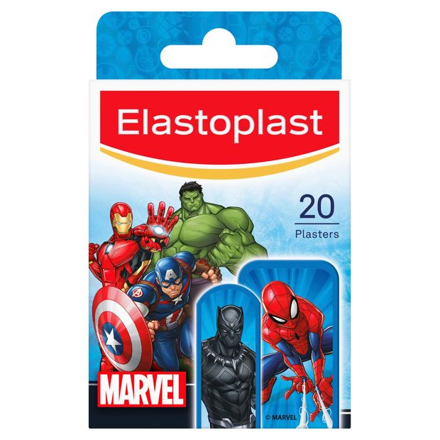 Marvel Elastoplast Plasters - 20 Pack