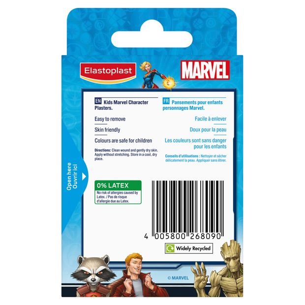 Marvel Elastoplast Plasters - 20 Pack