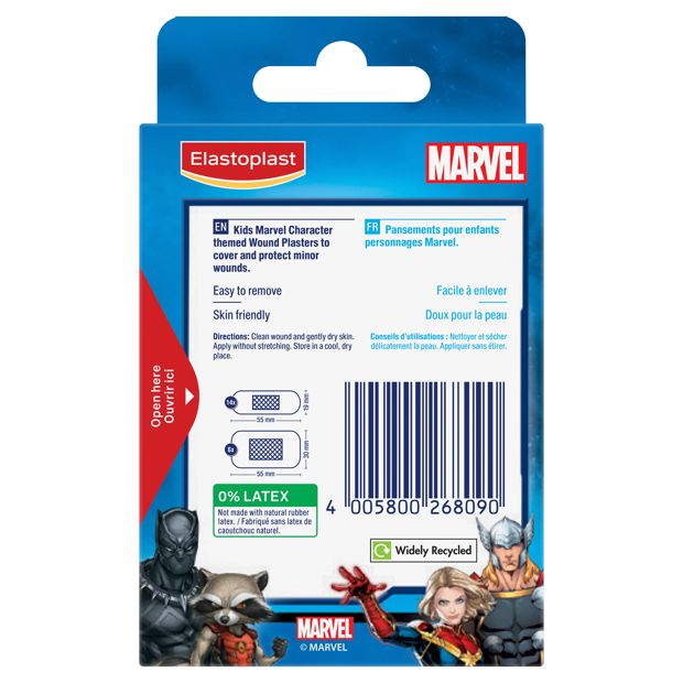 Marvel Elastoplast Plasters - 20 Pack