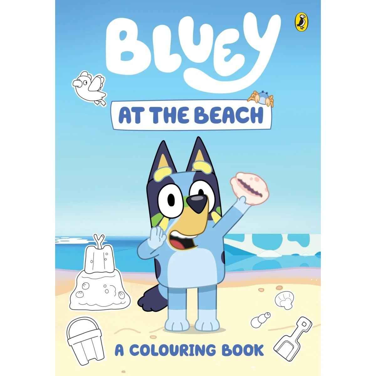 Bluey: At the Beach A Colouring Book