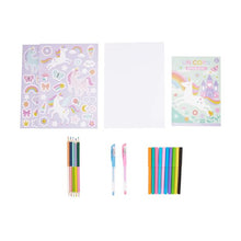 Unicorn Fun Activity Case, 30 Pieces - Anko