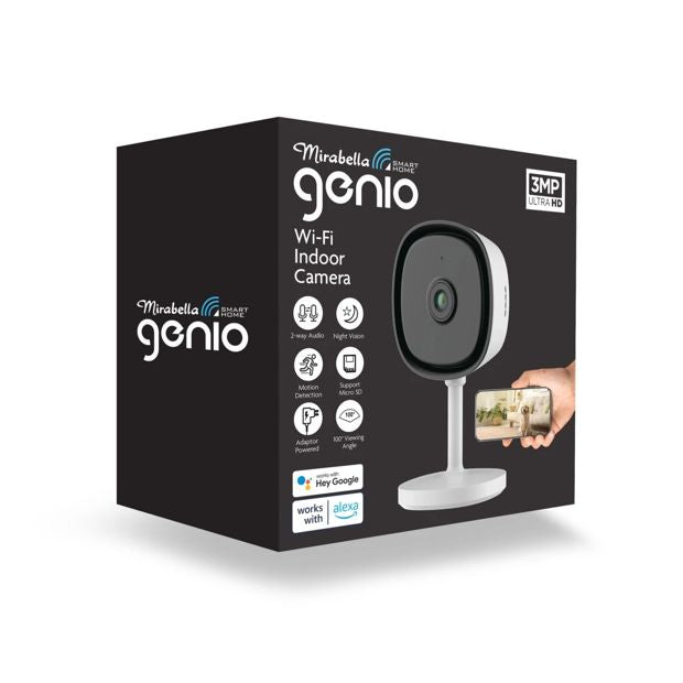 Wi-Fi 3MP Fixed Indoor Camera - Mirabella Genio