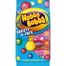 Wrigley's Hubba Bubba Variety Bubble Gum - 4 Pack