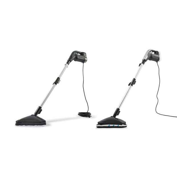 Floor & Hand Steamer, Grey and Black - Anko