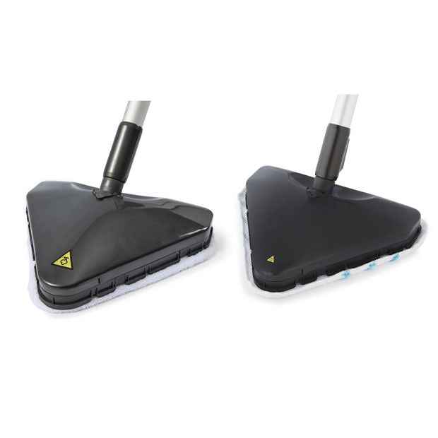 Floor & Hand Steamer, Grey and Black - Anko