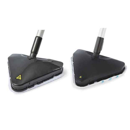 Floor & Hand Steamer, Grey and Black - Anko