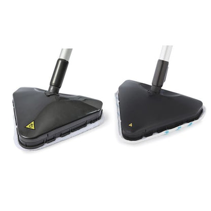 Floor & Hand Steamer, Grey and Black - Anko