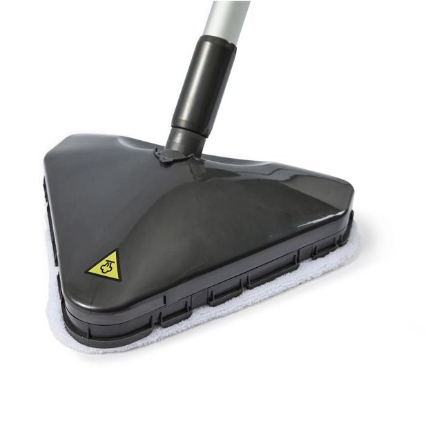 Floor & Hand Steamer, Grey and Black - Anko