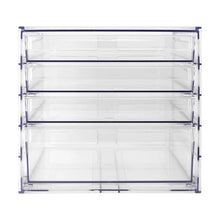 4 Drawer Set, Clear - Anko