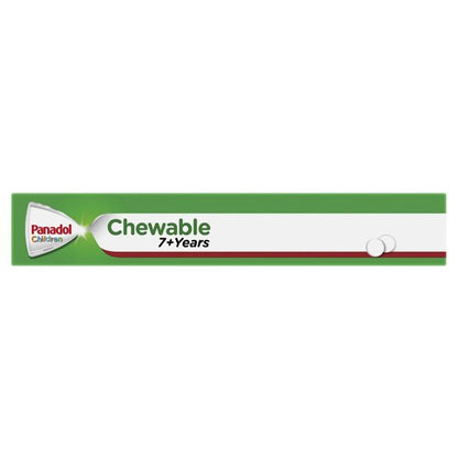 Panadol Children Chewable Paracetamol, 12 Pack - Cherry Flavour
