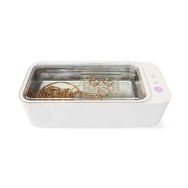 Jewellery Ultrasonic Cleaner, White - Anko