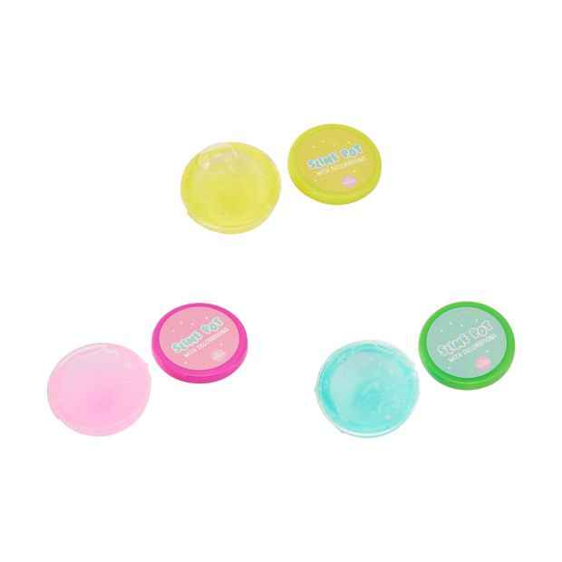 6 Pack Slime Pots with Decorations