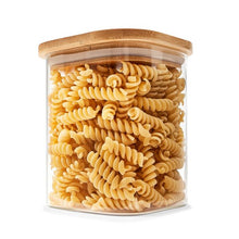 800ml Glass Container with Bamboo Lid - Anko