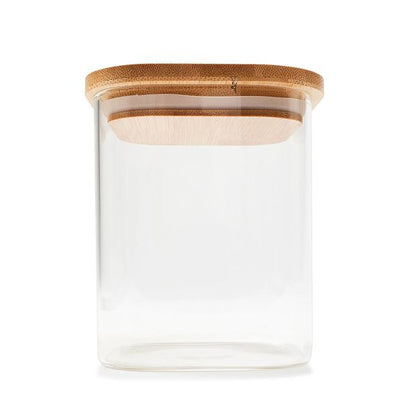 800ml Glass Container with Bamboo Lid - Anko