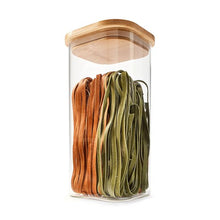 1.6L Glass Container with Bamboo Lid - Anko