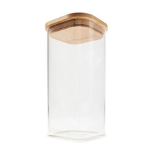 1.6L Glass Container with Bamboo Lid - Anko