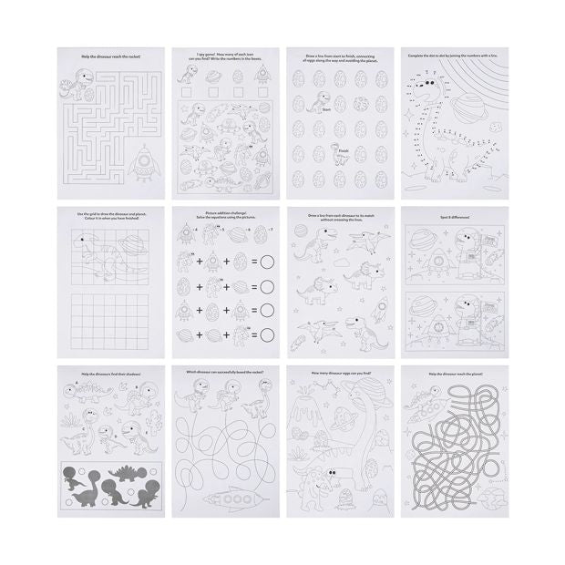 Travel Activity Kit, Dinosaur Adventure - Anko