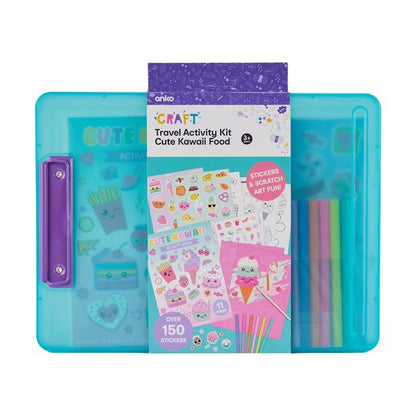 Travel Activity Kit, Cute Kawaii Food - Anko
