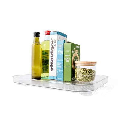 Rectangular Turntable, Clear - Anko