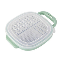 Grater with Storage Box, Green - Anko