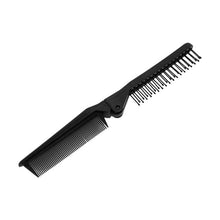 OXX Haircare 2-in-1 Folding Comb - Black