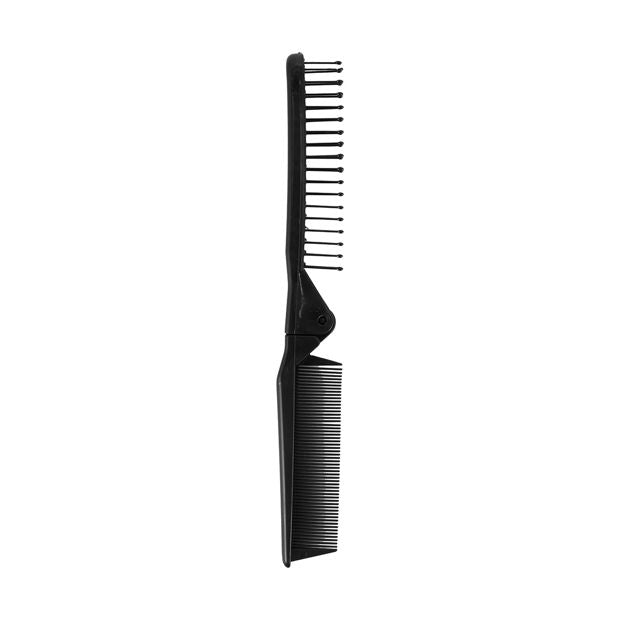 OXX Haircare 2-in-1 Folding Comb - Black