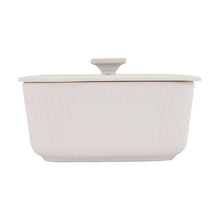 Porcelain Container with Glass Lid, 500ml  - Anko