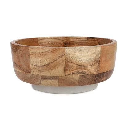 Acacia/Marble Fruit Bowl - Anko