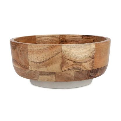 Acacia/Marble Fruit Bowl - Anko