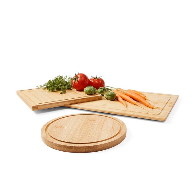 Bamboo Cutting Boards, Set of 3 - Anko