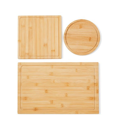 Bamboo Cutting Boards, Set of 3 - Anko