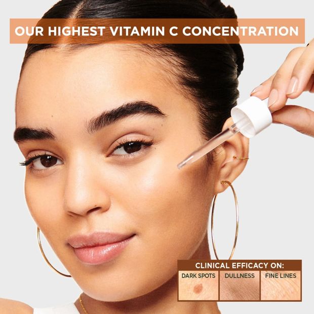 Garnier SkinActive Brightening Night Serum - Vitamin C