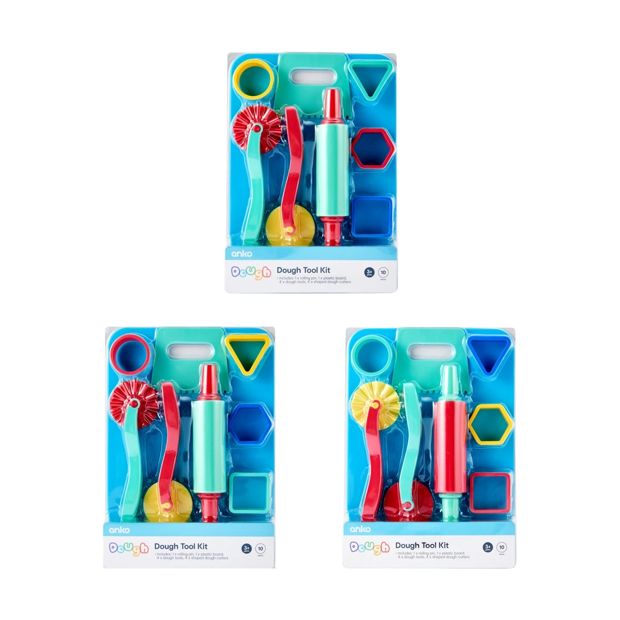 10 Piece Dough Tool Kit - Anko