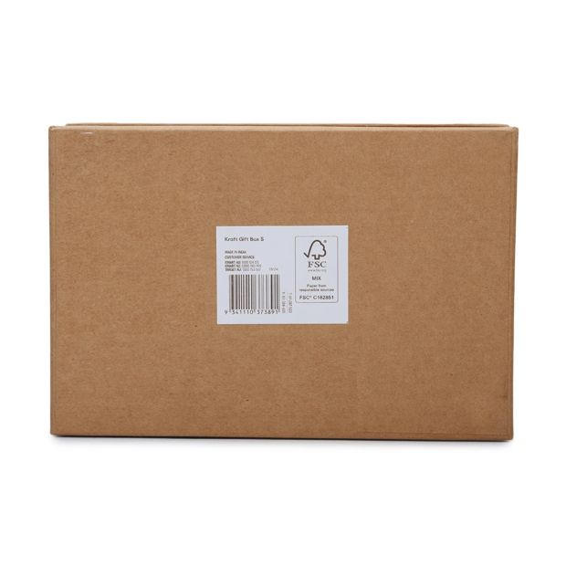 Kraft Gift Box, Small - Anko