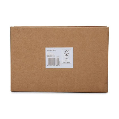 Kraft Gift Box, Small - Anko