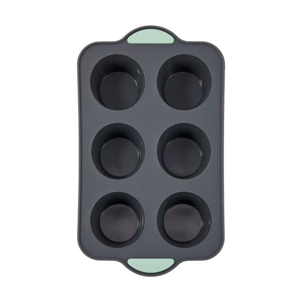 Silicone 6 Cup Muffin Pan - Anko