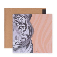 Hallmark x Dots by Donna Gallery Blank Greeting Card - Timothy The Tiger
