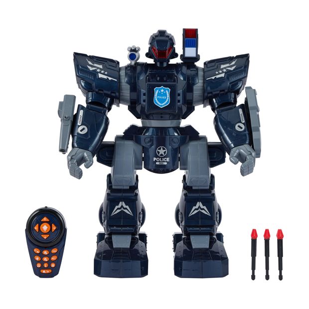 Remote Controlled Police Robot Toy - Anko
