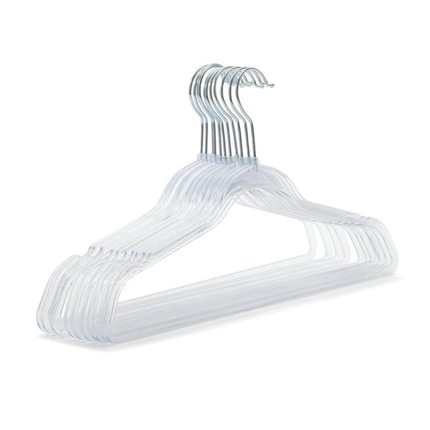 Clear Hangers, 12 Pack - Anko