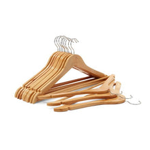 Wooden Hangers, 12 Pack - Anko
