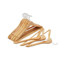 Wooden Hangers, 12 Pack - Anko