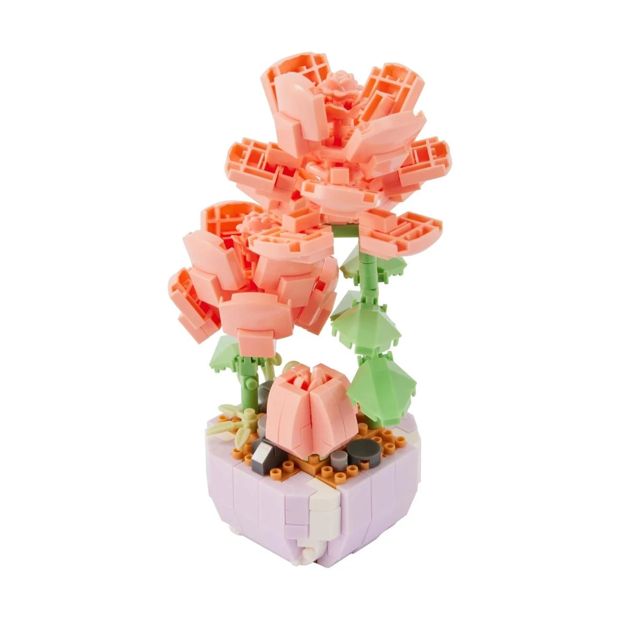 Mini Blocks Flower Series: Mini Flower Pot Playset, Assorted - Anko