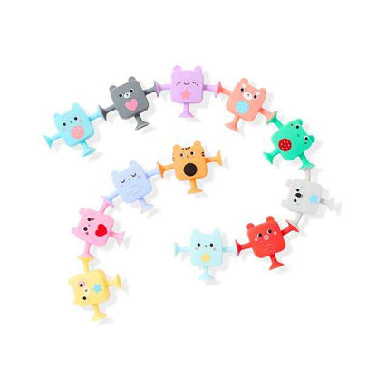 Suction Bath Friends, 12 Pack - Anko