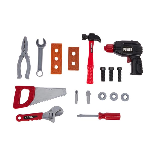 18 Piece Tool Box Set - Anko